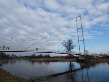 Spacer po Sieradzu w ramach Zimowego Ptakoliczenia 2025, 